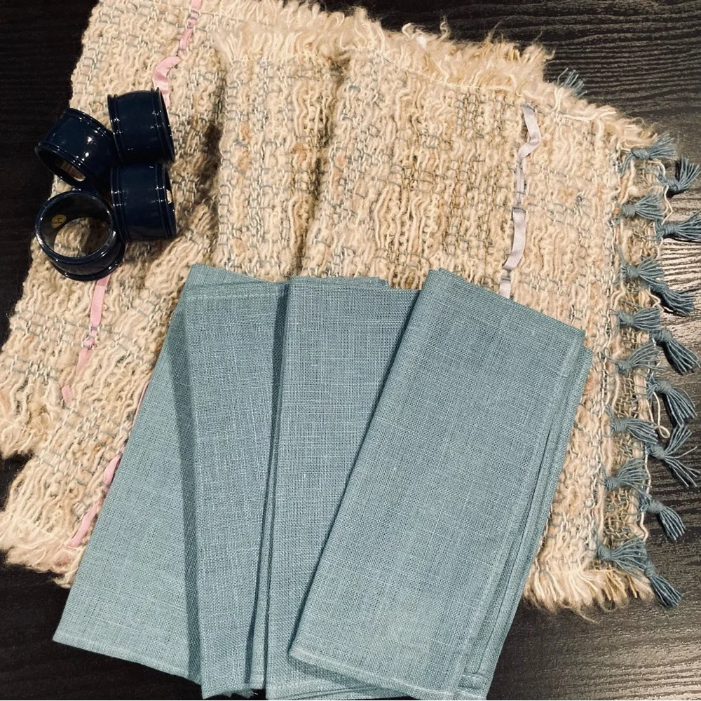 NWT Made for B Altman Fifth Avenue New York Placements, Napkins, Napkin Rings,